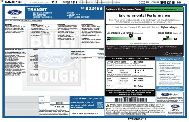2025 Ford Transit Cargo Van XL Medium Roof