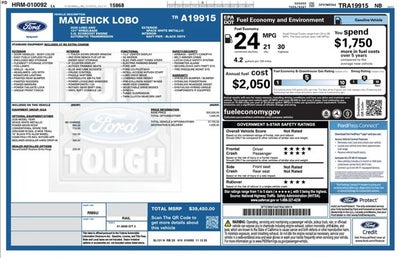 2026 Ford Maverick Lobo Standard
