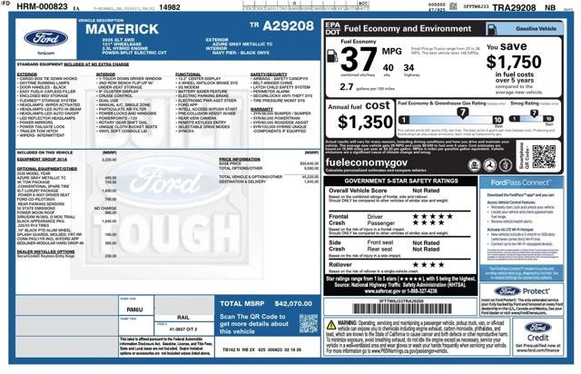 2026 Ford Maverick XLT